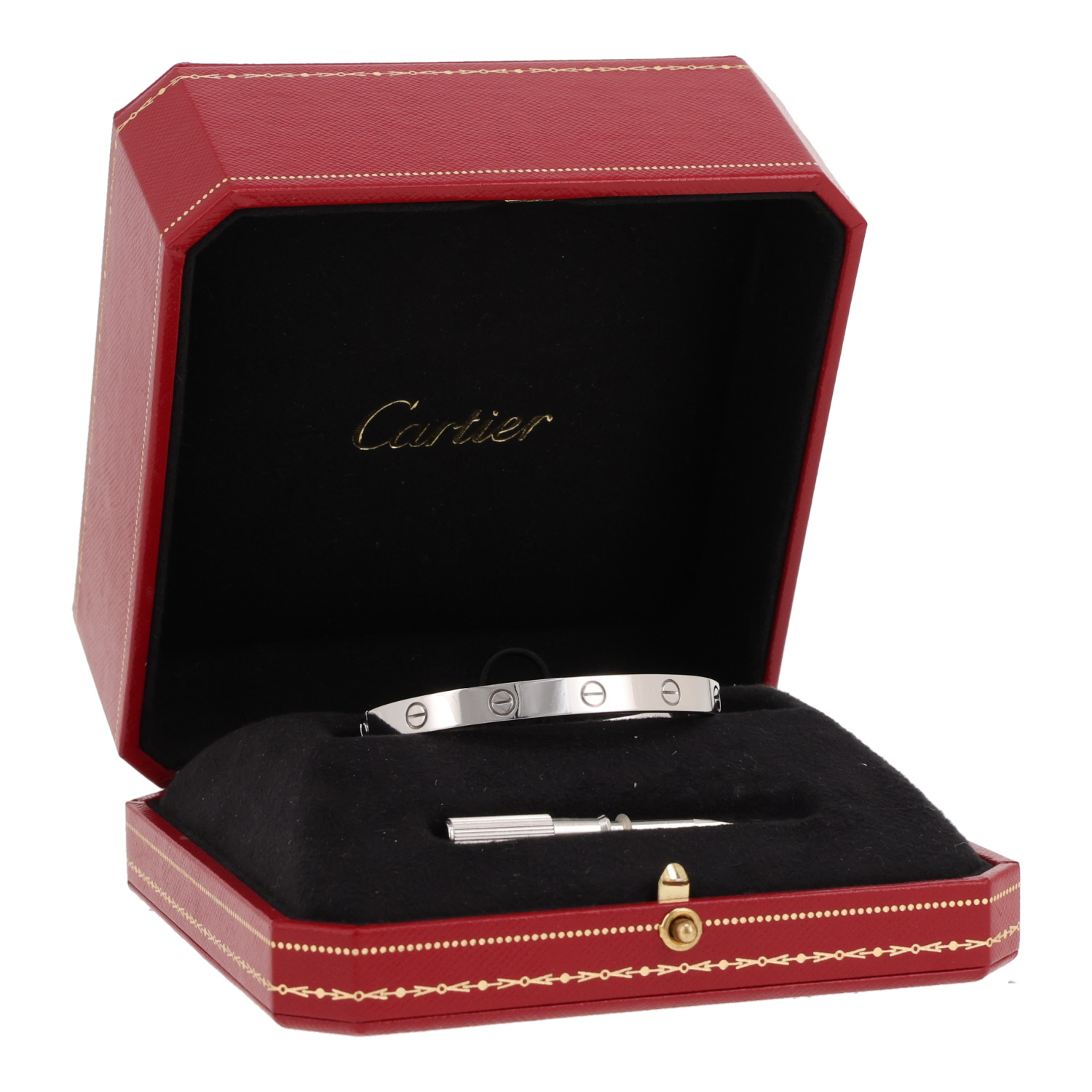 Cartier Love bracelet in white gold
