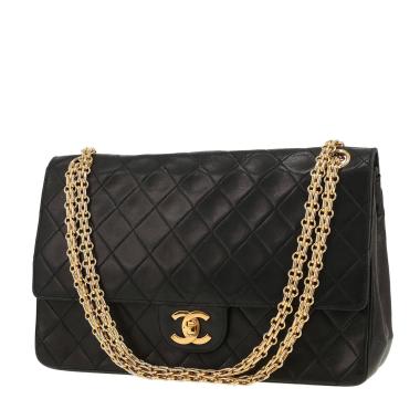 Chanel  Timeless Vintage handbag  in black quilted leather