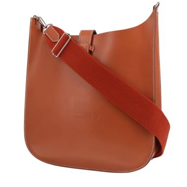 Borsa a tracolla Hermès  Evelyne in mucca Hunter terra di Siena bruciata