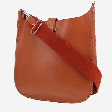 Hermès  Evelyne shoulder bag  in fawn Hunter cowhide