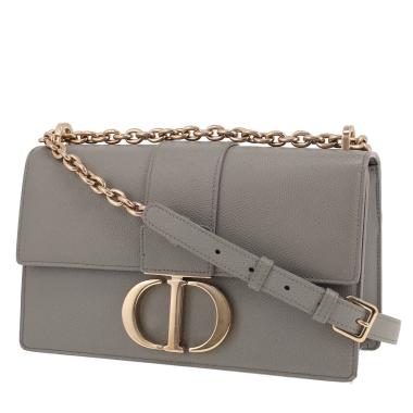 Bolso Dior 30 Montaigne de piel granulada azul