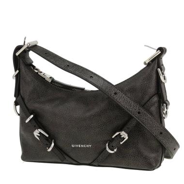 Sac bandoulière Givenchy  Voyou petit modèle  en cuir vieilli gris