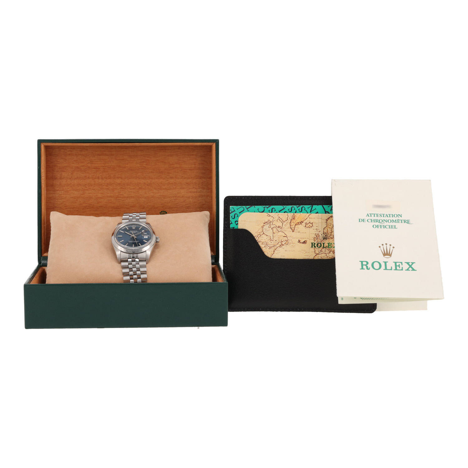 Reloj Rolex Oyster Perpetual Date de acero Ref: Rolex - 15000  Circa 1988 - Detail D2