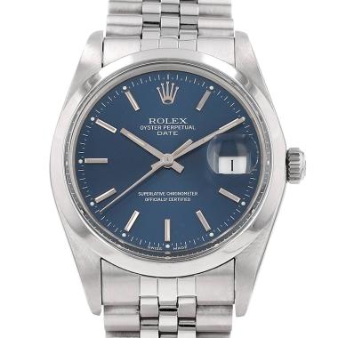 Rolex Oyster Perpetual Date  in stainless steel Ref: Rolex - 15000  Circa 1988