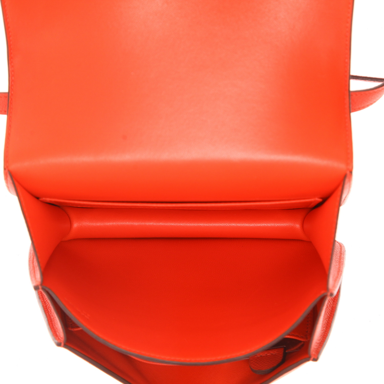 Borsa Hermès  Constance in pelle Epsom Rouge Capucine - Detail D3