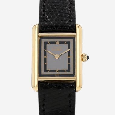 Montre Cartier Tank Must en vermeil Ref: Cartier - 366001  Vers 1990