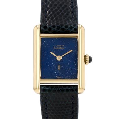 Montre Cartier Tank Must en vermeil Vers 1990