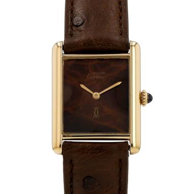 Cartier Tank Must  in vermeil Circa 1990