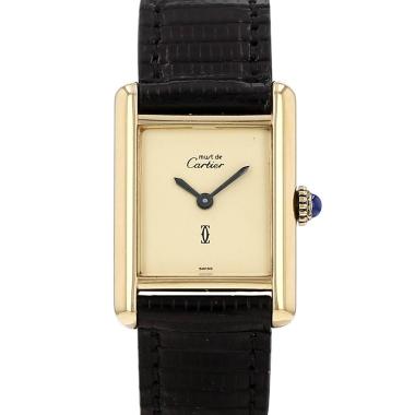 Orologio Cartier Tank Must in vermeil Circa 1990