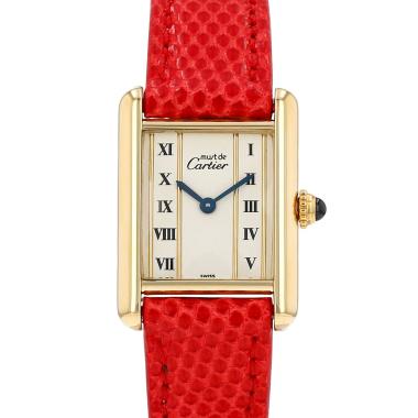 Orologio Cartier Tank Must in vermeil Ref: Cartier - 505701  Circa 1990