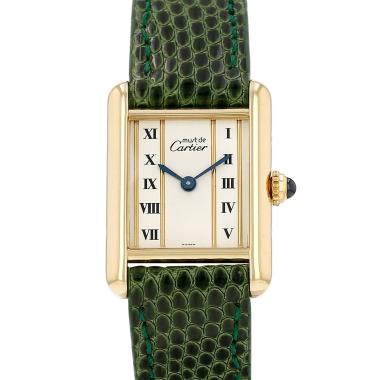 Orologio Cartier Tank Must in vermeil Ref: Cartier - 5057001  Circa 1990