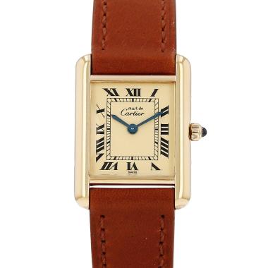 Orologio Cartier Tank Must in vermeil Ref: Cartier - 366001  Circa 1990