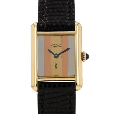 Orologio Cartier Tank Must in vermeil Circa 1990