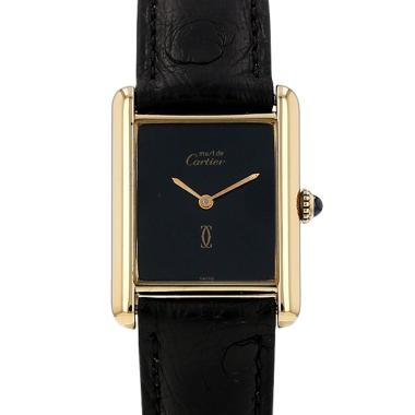 Cartier Tank Must  in vermeil Circa 1990