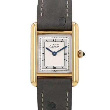 Orologio Cartier Tank Must in vermeil Ref: Cartier - 366001  Circa 1990