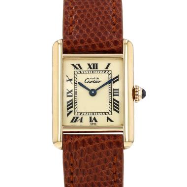 Orologio Cartier Tank Must in vermeil Ref: Cartier - 5057001  Circa 1990