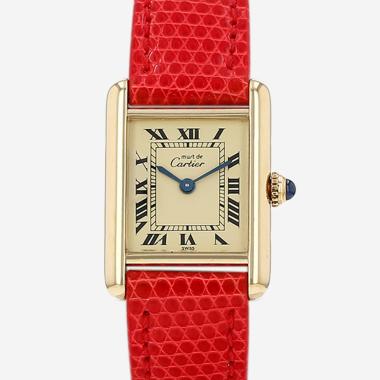 Orologio Cartier Tank Must in vermeil Ref: Cartier - 5057001  Circa 1990