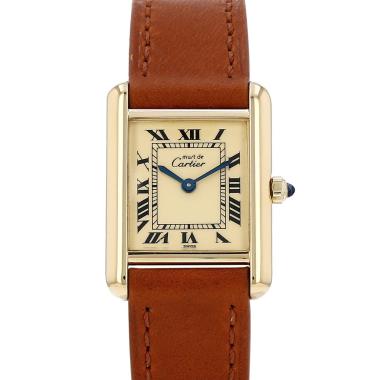 Orologio Cartier Tank Must in vermeil Ref: Cartier - 366001  Circa 1990