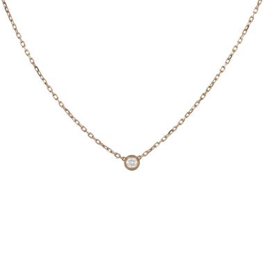 Collier Cartier Cartier d'Amour petit modèle en or rose et diamant