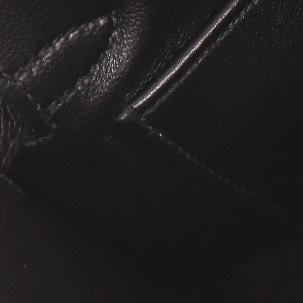 Sac à main Hermès  Kelly 20 cm en cuir epsom noir - Detail D4