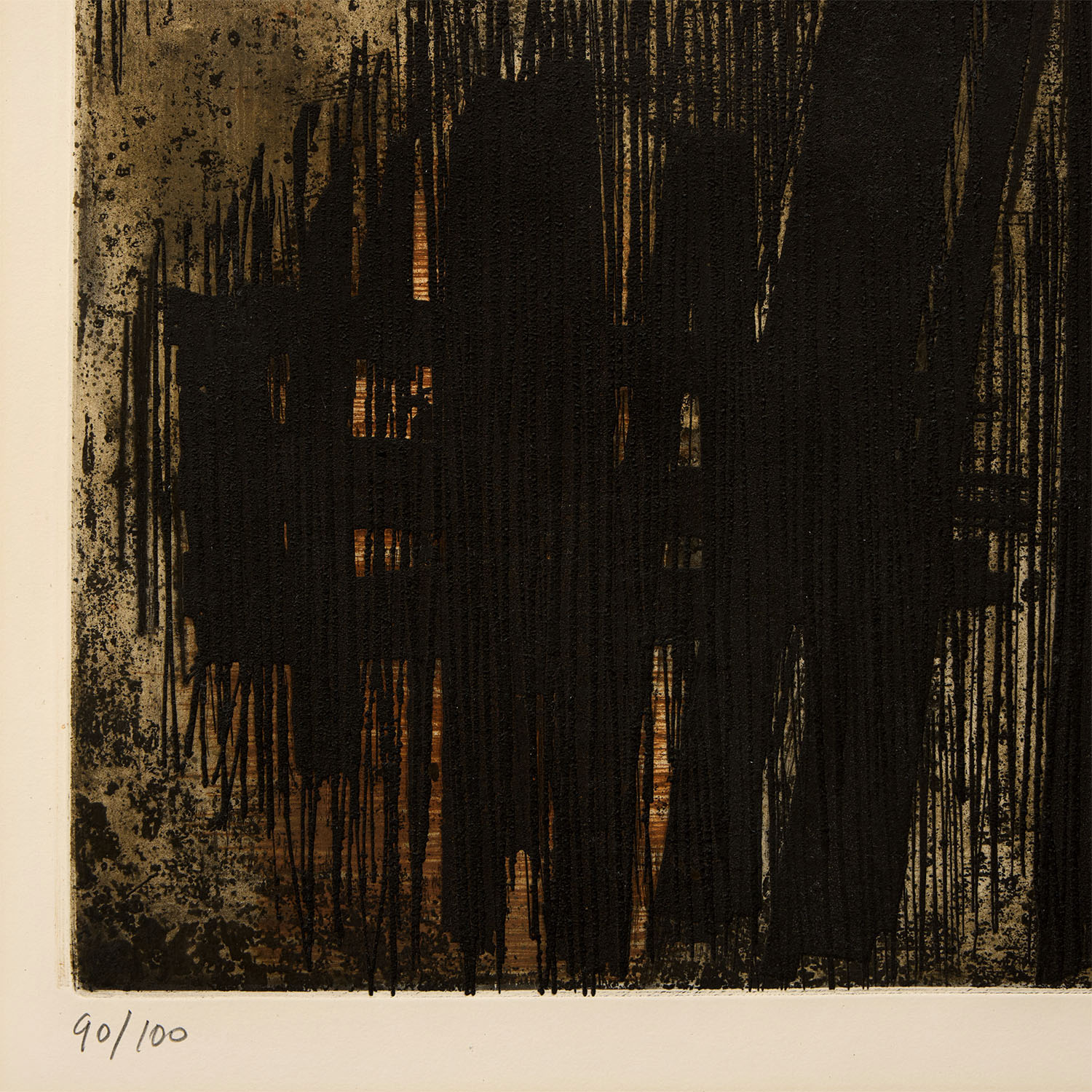 Eau-forte VII - 1957 - Detail D3