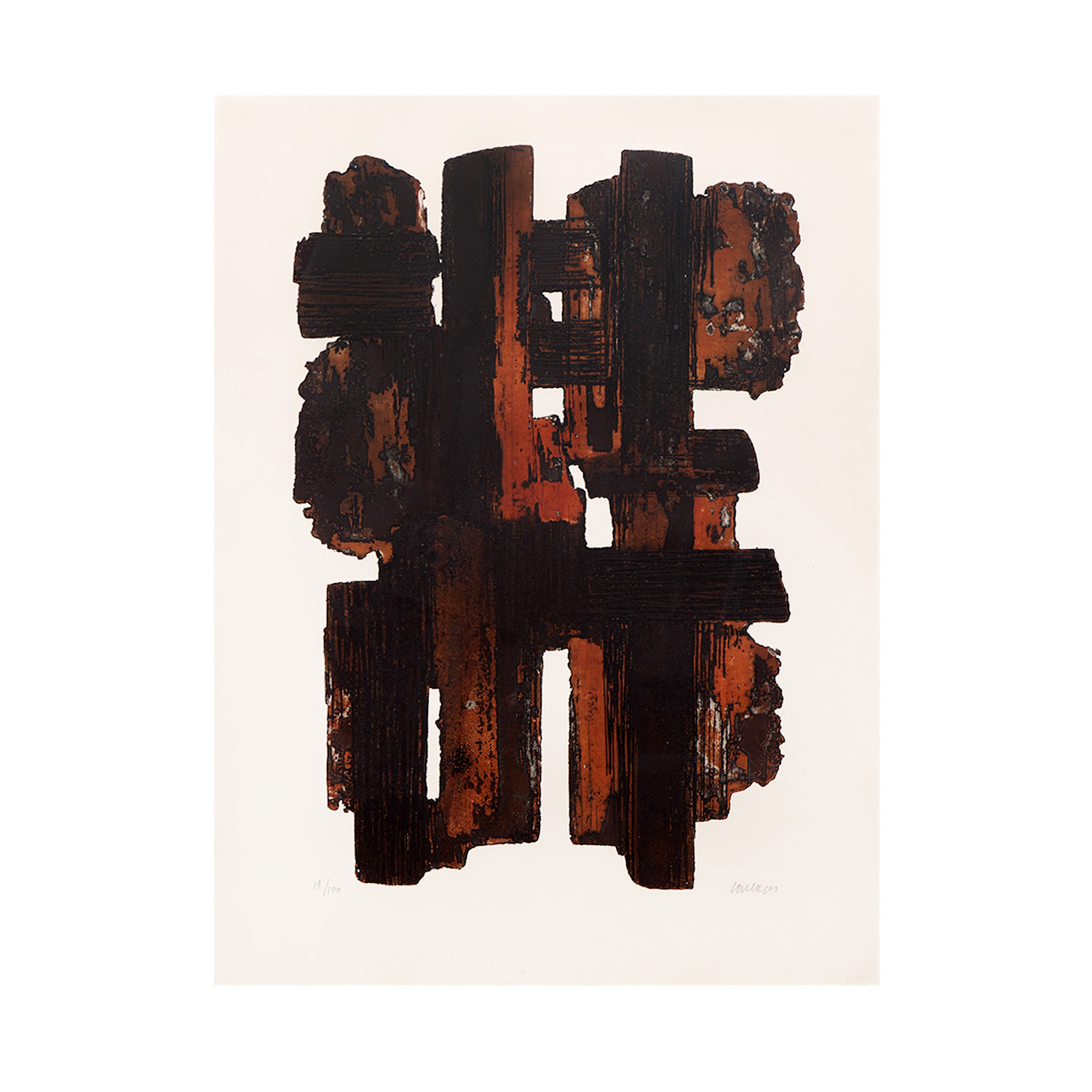 Eau-forte IX - 1957 - Detail D1