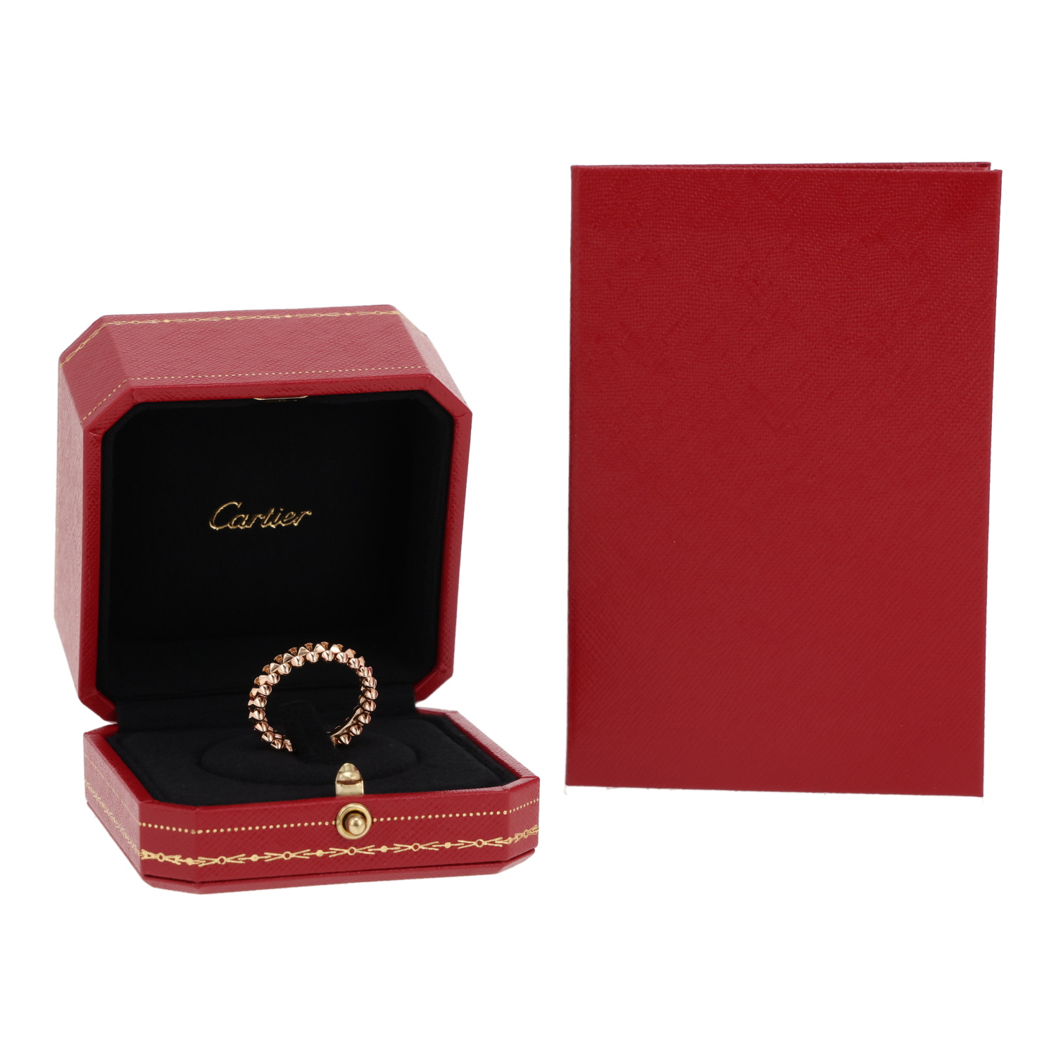 Sortija Cartier Clash De Cartier modelo pequeño de oro rosa - Detail D2