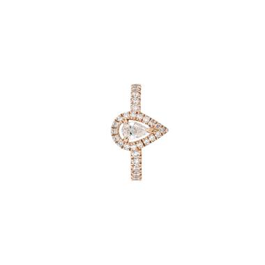 Messika My Twin earring in pink gold and diamonds