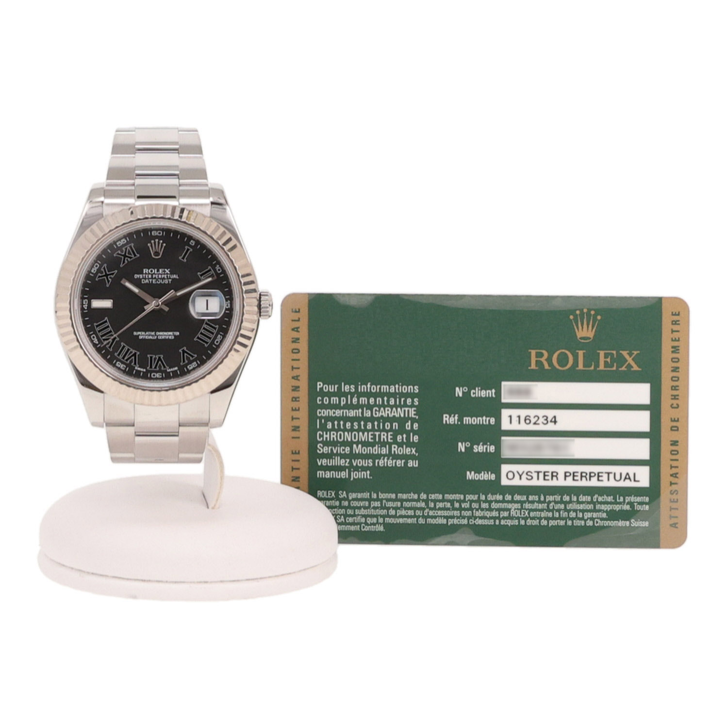 Orologio Rolex Datejust in oro e acciaio Ref: Rolex - 116334  Circa 2010