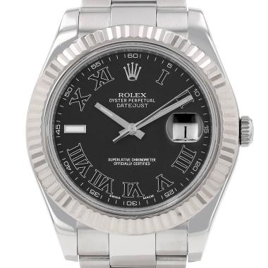 Montre Rolex Datejust en or et acier Ref: Rolex - 116334  Vers 2010