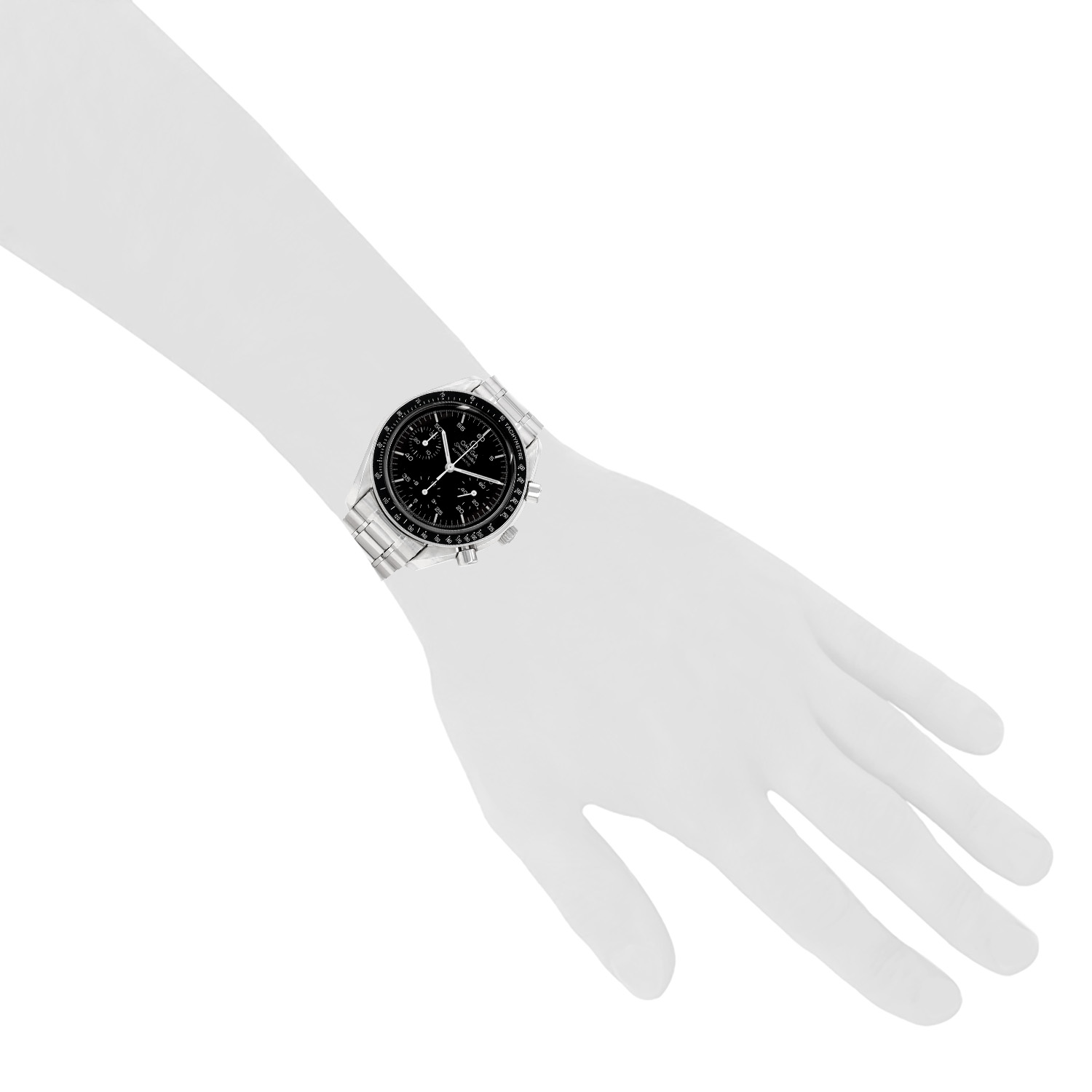 Orologio Omega Speedmaster in acciaio, rif.: Omega - 1750032  Intorno al 2000 - Detail D1