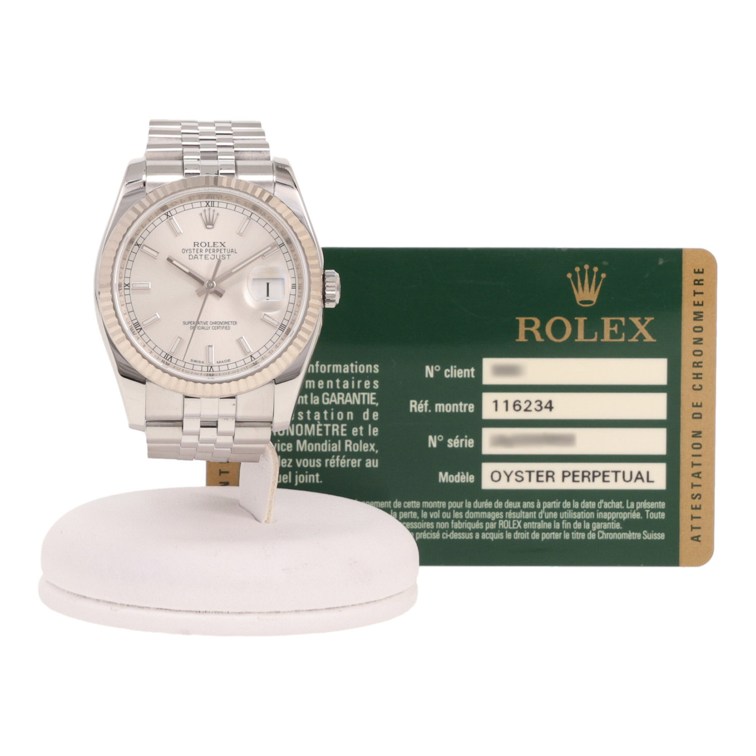 Orologio Rolex Datejust in oro e acciaio Ref: Rolex - 116234  Circa 2013