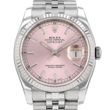 Rolex Datejust  in gold and stainless steel Ref: Rolex - 116234  Circa 2010