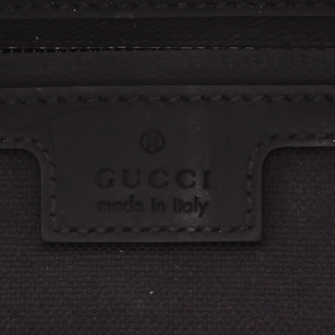 Sac bandoulière Gucci   en plastique noir - Detail D2