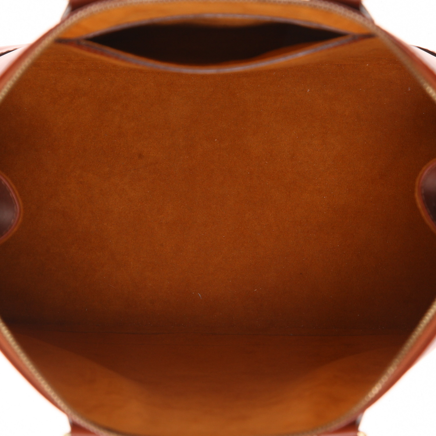 Borsa Louis Vuitton  Alma in pelle Epi marrone - Detail D3