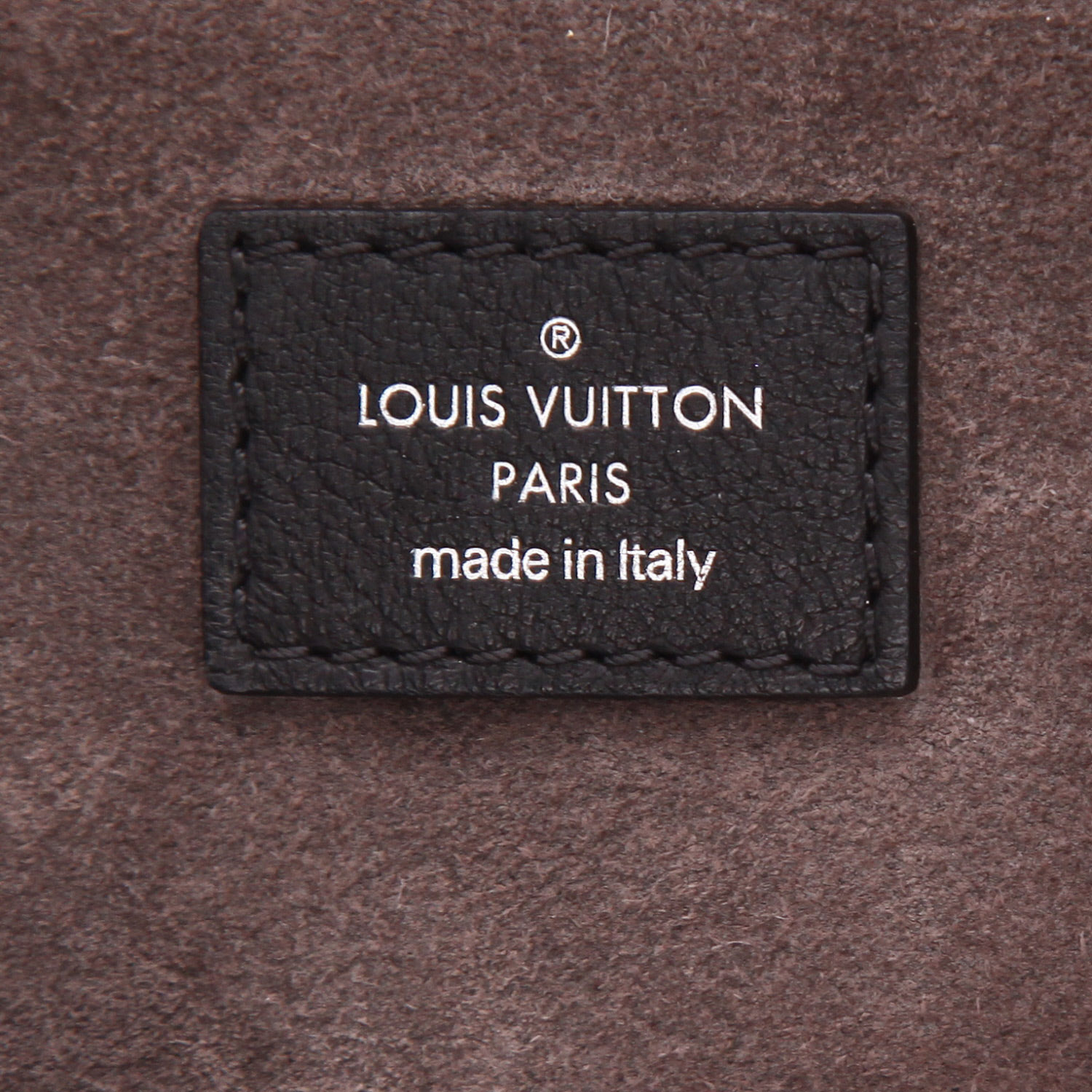 Bolso de mano Louis Vuitton  Lockit en cuero negro y piel de pitón - Detail D2