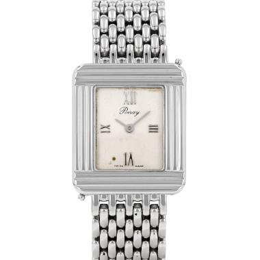 Reloj Poiray Ma Première de acero Circa 2000