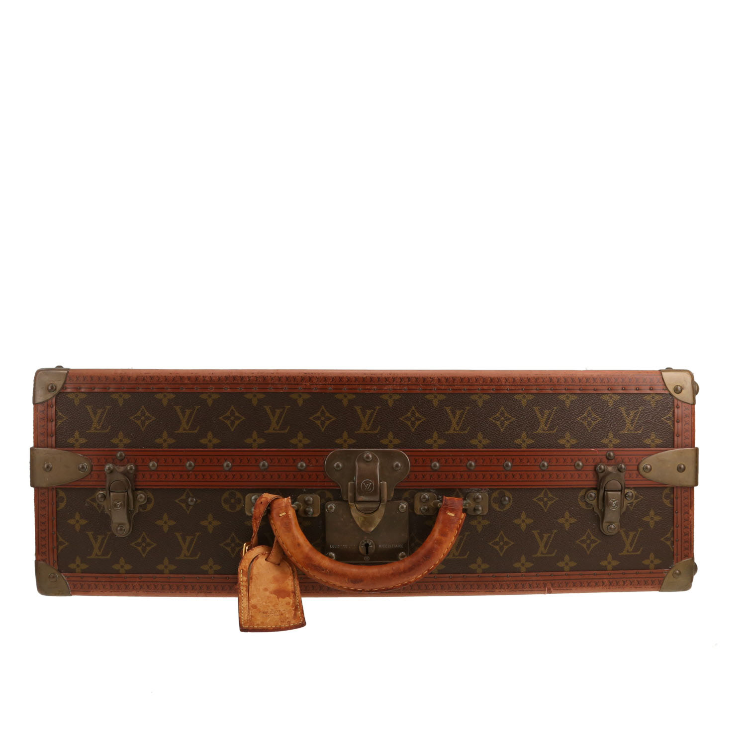 Valigia Louis Vuitton  Géminé in tela monogram marrone - Detail D7