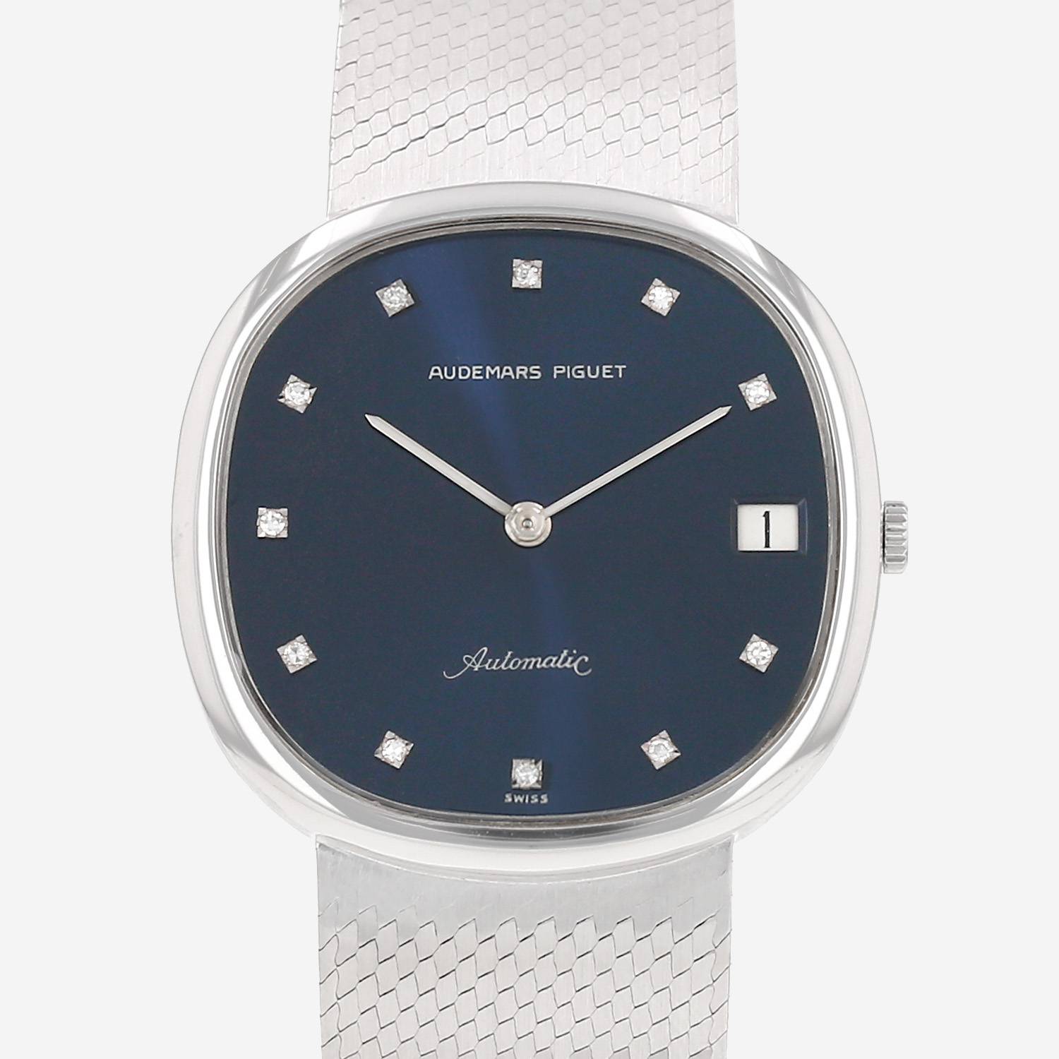 Montre Audemars Piguet Vintage en or blanc Vers 1970