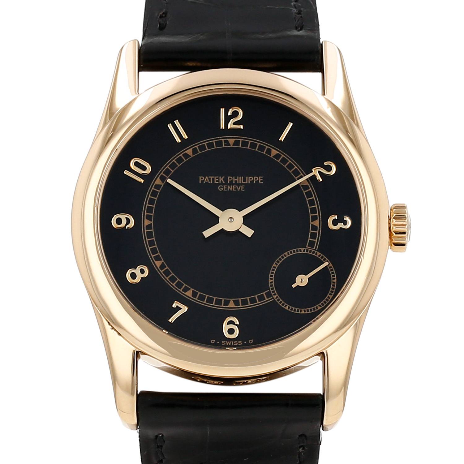 Montre Patek Philippe Calatrava en or jaune Ref: Patek Philippe - 5000 Montre Patek Philippe Calatrava en or jaune Ref: Patek Philippe - 5000