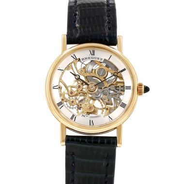 Orologio Breguet Skeleton in oro giallo, rif.: Breguet - 8735, intorno al 1990