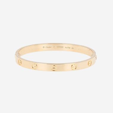 Brazalete Cartier Love de oro amarillo