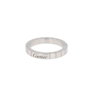 Bague Cartier Lanière en or blanc