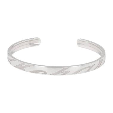 Bracelet demi-jonc Chopard Chopardissimo en or blanc