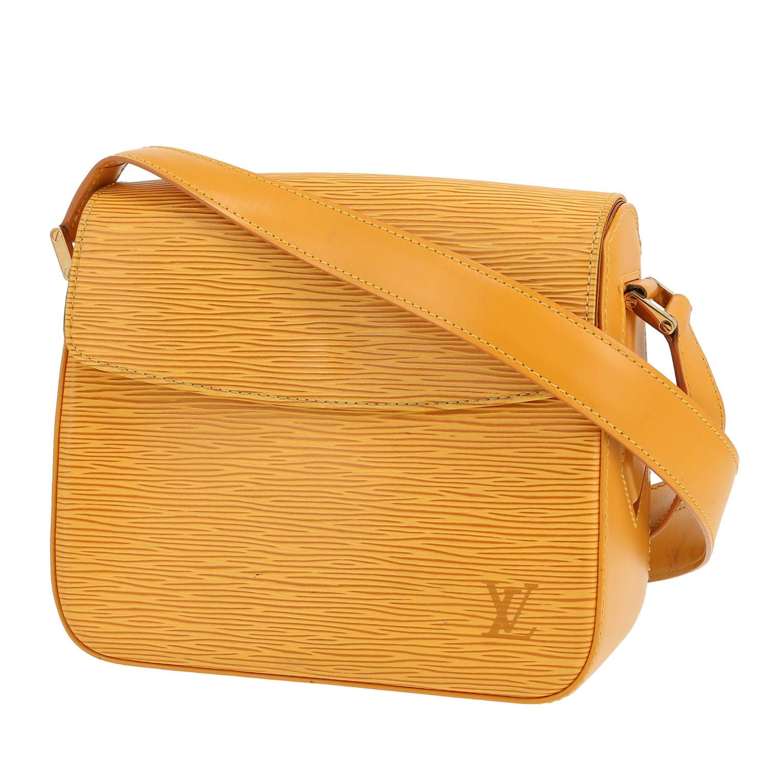 Sac Louis Vuitton Buci Cuir Épi Jaune 1999 Occasion