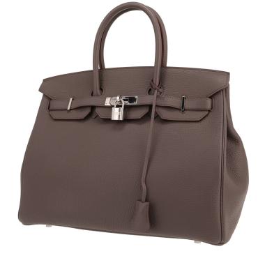 Hermès  Birkin 35 cm handbag  in grey togo leather