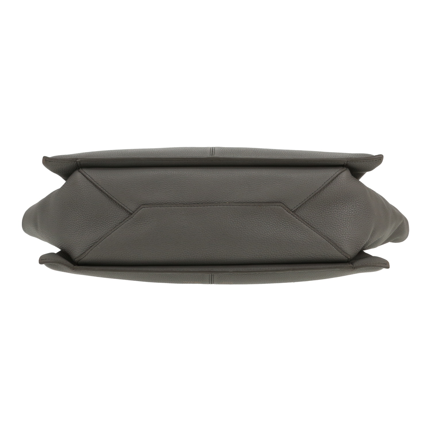 Sac à main Celine  Tri-Fold en cuir gris - Detail D1