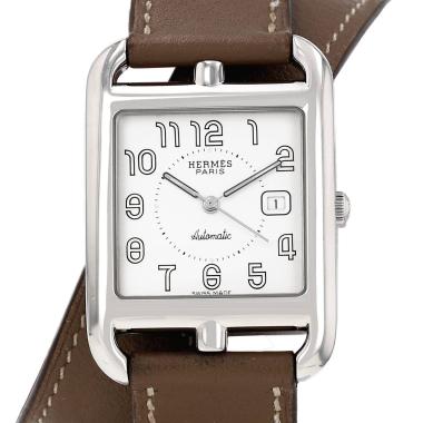 Hermès Cape Cod  in stainless steel Ref: Hermes - CC1.710  Circa 2000