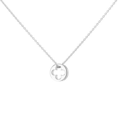 Collana Louis Vuitton Empreinte in oro bianco e diamante