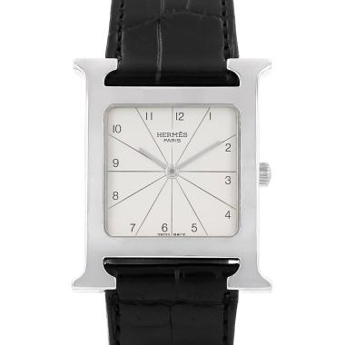 Orologio Hermès Heure H in acciaio, cod. Hermès - RS1.505, intorno al 2010